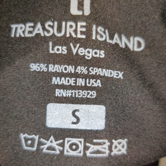 NEW Goth Las Vegas Punk Emo Skull Shiny Print Floral Rose Small Medium Edgy - Picture 8 of 9